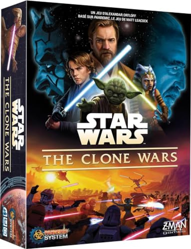 Asmodee Jeu - Star Wars : Clone Wars - Pandemic System