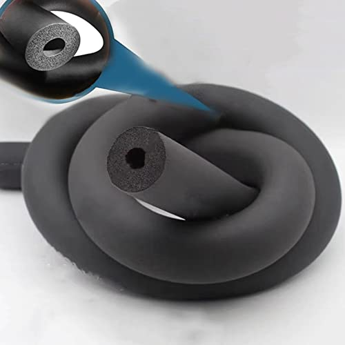 DIBAKO Schaumstoff ROHRE 20mm 25mm 22mm ID Isolierrohr Schaumstoff 30mm Wandstärke 2m Länge Flexschlauch Feuerfeste Wärmedämmrohr Für Klimaanlagen Frostschutz (Size : ID 1.12in*T1.2in*L 6.56ft)