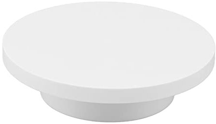 Piattaforma Girevole Motorizzata Girevole Girevole a 360 Gradi Espositore Portatile Capacità di Carico 3 Kg Velocità Regolabile per Telefono Promozione del Prodotto (Diametro 20 cm / 7,9 pollici)