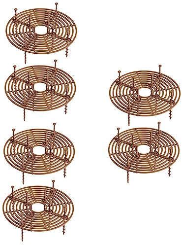 YARNOW 6pièces Cache-Pot Maille pour Plantes Les Chats Et Chiens Couvercle pour Fleurs Design Élégant Et Format