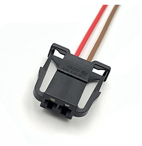 2Pin 1J0972923 Auto Wireless Bass Horn Stecker Elektronischer Stecker Kabelbaum Pigtail Kompatibel mit Sundries Light Box 1J0 972 923