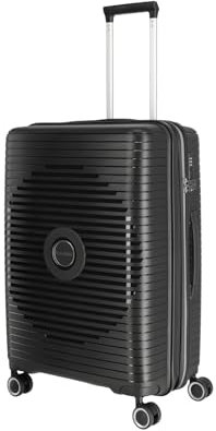 Travelite Hartschalen Koffer mittelgroß erweiterbar, 4 Rollen, ORBITA, Trolley mit bruchsicherer Schale und praktischer Inneneinteilung, TSA Schloss, 67 cm, 68-78 Liter