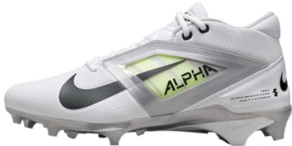 Nike Alpha Menace 4 Pro NRG Fußballschuhe für Herren, Weiss/opulenter Garten, 48.5 EU