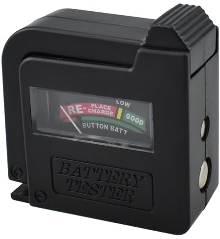 UBANU 1Pc BT-860 Universal Small Battery Volt Tester Checker, High Accuracy Portable Digital Battery Capacity Monitor for AA AAA C D 9V 1.5V Batteries
