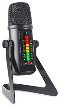 Msuiiixcccc USB Condenser Microphone Mic Withnoise Reduction Plug and Play Computer Condenser Microphone for Youtube Phone PC Podcast Laptop (Color : B)