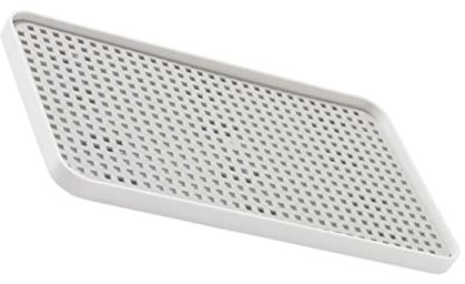 PEPLAYTAL 1pezzi Scolapiatti in Vassoio Design Creativo e Scavato Per Riporre Ciotole e Tazze Da Tè Antiscivolo e Duraturo Per Uso Quotidiano in Cucina