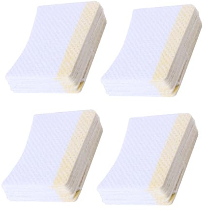 CALLARON 160stücke Arc-förmige Reinigungspads Wimpern-cremepads Komfortable Wattepads Zur Make-up-entfernung Praktisch Für Mädchen Augenlidpflege Sensible Haut