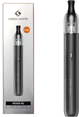 GEEKVAPE WENAX M2 + 2ml Wenax M1 Pod Cartuccia 0.8ohm | 16W 1200mAh Batteria E-Sigaretta MTL no nicotine no e-liquid Vaporizzatore