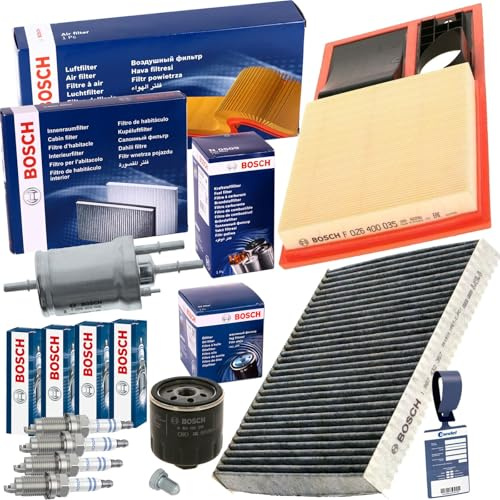 BandelOne enthält Filterset Inspektionspaket passend für Polo 9N 6R/1.4+16V 80+85+86 Ps