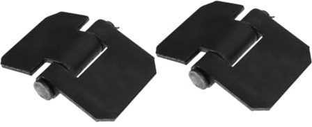 LOLIPPYY Lot de 2 Charnières Métalliques Épaissies pour Porte de Remorque et Camping-car, de Porte Détachable en Fer, Usage Robuste pour Installation Facile