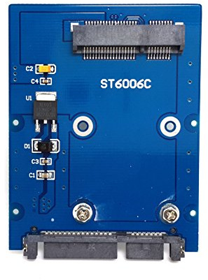 CableCC Slim Type Mini PCI-E mSATA SSD auf 2,5 Zoll SATA 3.0 22pin HDD Adapter Festplatte PCBA