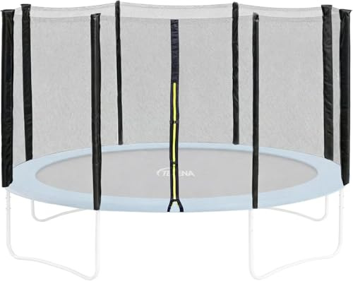 Terena Trampolin Ersatznetz Sicherheitsnetz außenliegend – Trampolinnetz – UV-beständig und reißfest – Hochwertiges Trampolin Netz Ø 244 305 366 396 427 cm