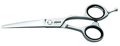JAGUAR Haarschere XENOX Design 6.0 | Friseurschere im Offset-Design | 22 Karat teilvergoldet | Made in Germany