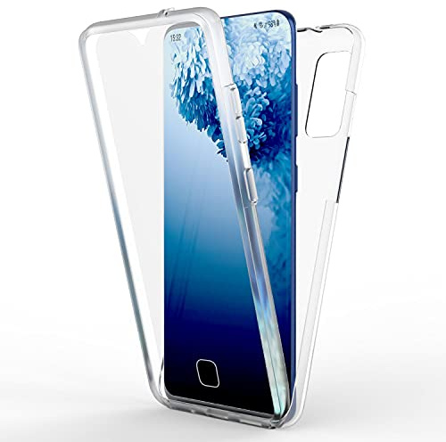 NALIA Coque 360° pour Samsung Galaxy S20 FE - Protection Intégrale - 360GUARD (Housse Transparente) - Marque Allemande