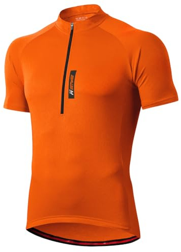 FEIXIANG Maglia Ciclismo Maniche Corte, Maglietta Mountain Bike Uomo Asciugatura Veloce T-Shirt off-Road Sportswear Estate