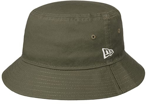 New Era Essential Tapered Bucket Stoffhut Fischerhut Sommerhut Sonnenhut Strandhut Herren/Damen - Sommer Frühling-Sommer - M (57-58 cm) grün