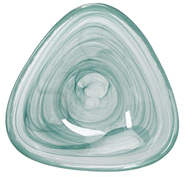 Artesà Ciotola da portata vetro da 18 cm, verde