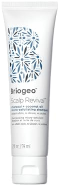 Briogeo Scalp Revival Charcoal + Coconut Oil Micro-Exfoliating Shampoo | Sulfate-Free Scalp Scrub for Dry, Itchy, or Oily Scalp | Detoxifying & Hydrating | Vegan & Cruelty Free | 2 oz