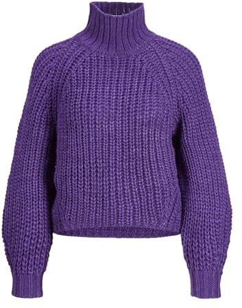 JJXX Jxkelvy Chunky High Neck Knit Noos Jersey de Punto, Twilight Purple, XL para Mujer