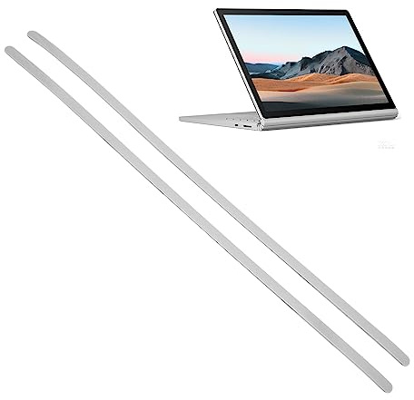 Stoßstangenfußstreifen für Laptop Studio 14,4 Zoll, Gummifußstreifen Werden mit Auswurfstift, Schraubendreher, Saugnapf, Reinigungstuch usw. Geliefert (Grau)