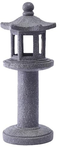 jardin zen exterieur jardin Décor Extérieur Pagode Solaire Lanterne Japonaise Pagode Lampe Lanterne Jardin Pagode Statue Intérieur Extérieur Zen Jardin Ornements pour Jardin Patio Paysage Décor