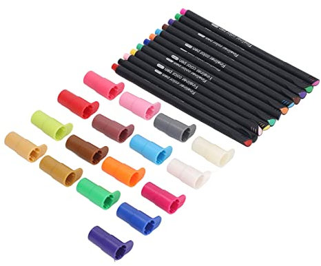 Fine Point Pen Set, 29Pcs Markers Pens Set, Pen Adapter Cutting Machine Accessory Fine Point Pen Set Compatible for Maker 3, Flowmeters