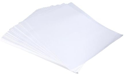 STOBOK 100stücke Sublimationspapier Weiß Wärmeübertragungspapier Für Tintenstrahldrucker Transferpapier Zum Personalisieren Von Textilien