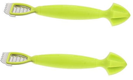 OFFSCH 2piezas Ralladores De Multipropósito Antideslizantes y Resistentes Corrosión Para Preparar Zumos Casa Cafeterías y Bares