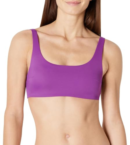 Amazon Essentials Top Bikini con Scollo Quadrato Donna