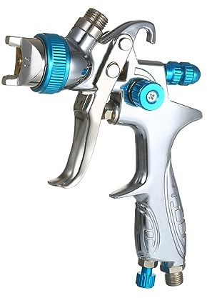 KFGISD, Pistola a spruzzo for verniciatura con tazza da 600 ml, ugello da 1,4 mm/1,7 mm/2,0 mm for la pulizia di pareti/mobili/tavoli/sedie.,Pistola a spruzzo