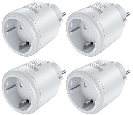 Zendure Intelligenter Steckdose Pro, WLAN-Smart-Steckdose (4er-Pack)