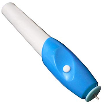 ODETOJOY Paper Quilling Tools électrique automatisé Stylo Bricolage Paper Craft Filigrane Papier défilement pour Les débutants (Bleu)