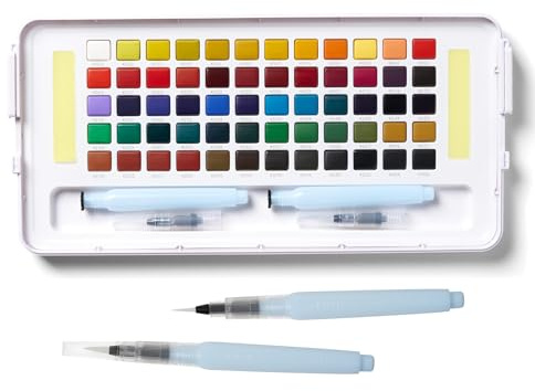 SAKURA Koi Studio Watercolor Set, 60 Colors XNCW-60N