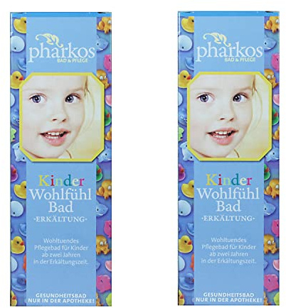 PHARKOS Kräuter Kinder Erkältung Ölbad 2x200 ml