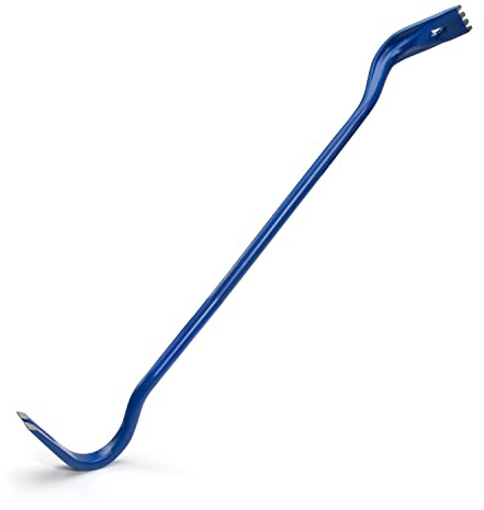 Estwing 30-inch Duck-foot Shingle Ripping Crowbar, Wrecking Pry Bar Tool, Steel