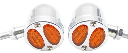 Nisza luces señalización Intermitentes LED 3 En 1 Para Motocicleta Con Luces Indicadoras De Luz Trasera De Freno De Metal Para Har&ley Sportster XL Touring (Color : Turn Signal Light)