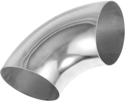 Gatuida Codo De Escape Automotriz De Grados Codo De Acero Inoxidable Punta Para Parachoques De Puerta De Remolque Accesorio Exterior De Coche