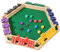 ycezw Gesellschaftsspiel Shut The Box – Würfelspiel Shut The Box, Wood Shut The Box, Spiel für 6 Spieler | Vielseitiges Spiel mit 10 Zahlen, klassische Version auf Tisch, Doppelfaltspiel für