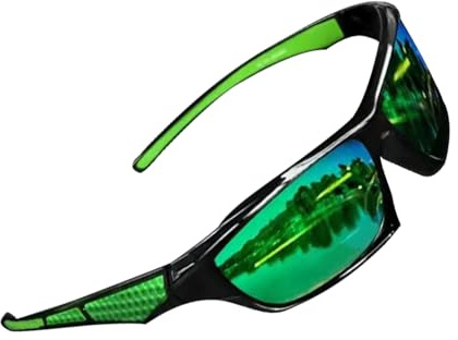 Fishing Sunglasses for Men Sport Eyeglasses Outdoor Eyewear Uv 400 | Lightweight Sun Glasses Polarized Sunglasses for Driving Fishing Outdoor Eyewear