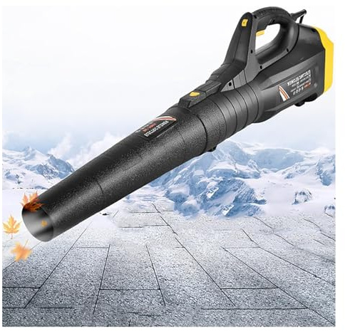 KLYDBMYT Soplador de Hojas inalámbrico de 3500 W, Potente Aspirador de jardín con un Volumen de Aire de 790 m³/h, Ideal para aspirar Hojas, Nieve, Polvo y Suciedad, y para Patios.