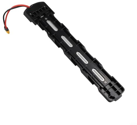 Yhenlovtt E-for Bike Support de batterie 4 broches/5 broches pour Polly -6/-6c avec connecteurs Xt60h/xt90 Support en métal en plastique noir pour vélo électrique (DP-6 et XT60H)