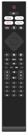Ersatz-Sprachfernbedienung, kompatibel mit Nokia Streaming Box 8010