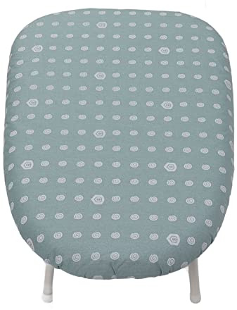 Stylebest Resa Bänkskiva Strykbräda Kompakt Design för små Utrymmen Idealisk för Sömnad och Pyssel 1200 G med Bomullsöverdrag (Färsk elegant blomma)