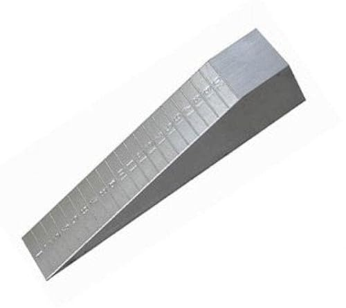 Estrich Messkeil 1-20 mm Voll-Aluminium Keil