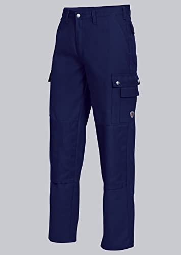 BP 1493-720-10-25 Arbeitshosen, Jeans-Stil mit mehreren Taschen, 305,00 g/m² Verstärkte Baumwolle, dunkelblau, 25