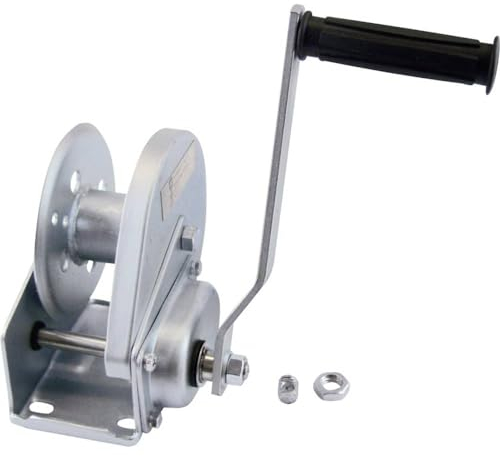 Berger & Schröter | Handseilwinde Seilwinde Winde Zugkraft bis 600kg Edelstahl Lastdruck Bremse