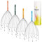 HOFASON 2PCS Head Massager Scalp Scratcher with 20 Fingers, Scratcher Tingler Massage Stress Relax, Stocking Fillers for Women/Men/Adults Scalp Massager Hair Growth Deep Relaxation (Random Colors)
