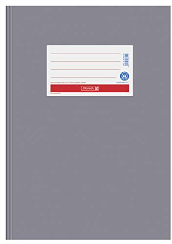 Baier & Schneider BRUNNEN Hefthülle aus Papier (10 Stück A4, Grau)