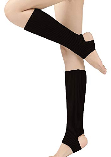 VELLETTE Stulpen Legwarmer Damen Bein Stulpen warme Beinstulpen Strick-Stulpe Beinwarmer Leg warmer Grobstrick Stulpens Winter Lange WarmeSocken