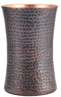 Kupfer-Wasserbecher, reiner Kupferbecher, handgefertigter Kupferbecher, verdickter Kupferbecher, Bierkupferbecher, handgefertigter Kupferbecher (B)